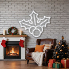 Christmas Holly Flex Neon Sign