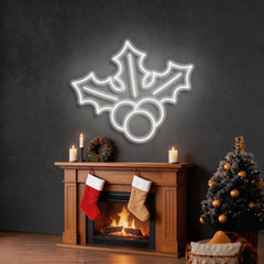 Christmas Holly Flex Neon Sign