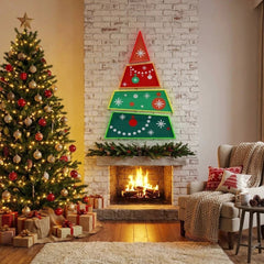 Christmas Tree Pyramid Led Neon Sign Light
