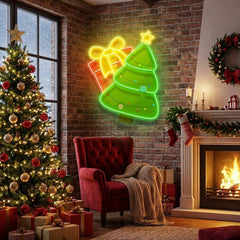 Christmas Tree Gift Led Neon Sign Light