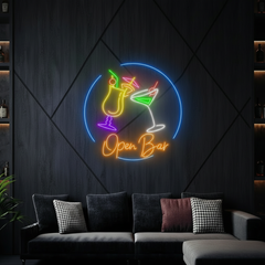 Cocktail Juice Fruit Neon Sign Light Bar Club Neon Sign