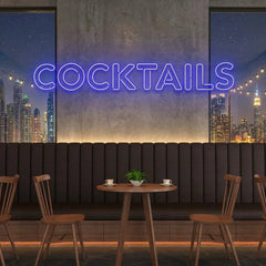 Cocktails Led Neon Sign Light