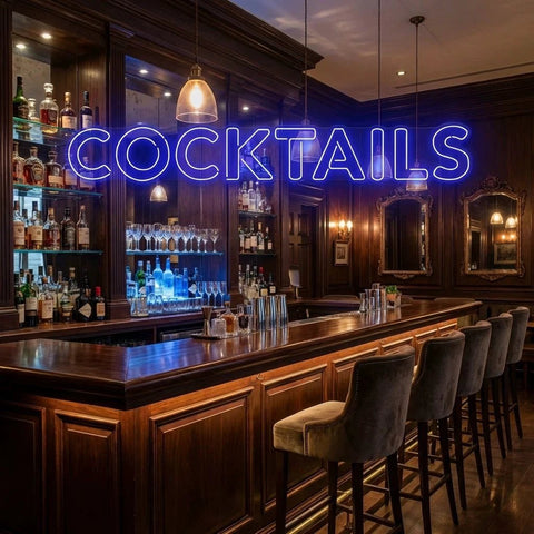 Cocktails Led Neon Sign Light