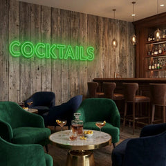 Cocktails Led Neon Sign Light