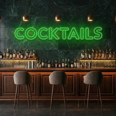 Cocktails Led Neon Sign Light