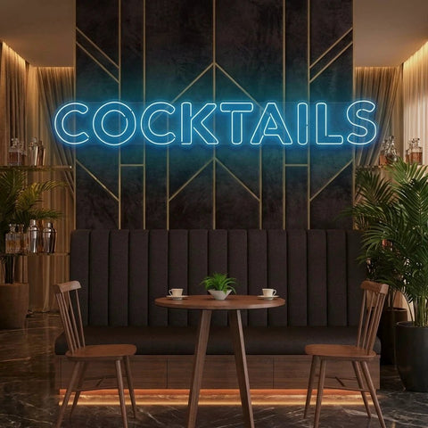 Cocktails Led Neon Sign Light
