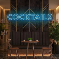 Cocktails Led Neon Sign Light