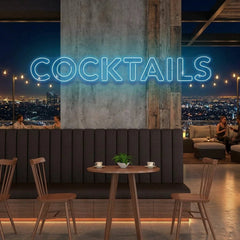 Cocktails Led Neon Sign Light