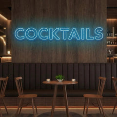Cocktails Led Neon Sign Light