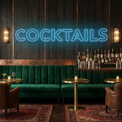 Cocktails Led Neon Sign Light