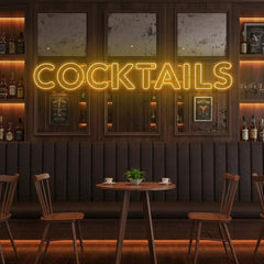 Cocktails Led Neon Sign Light