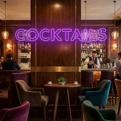 Cocktails Led Neon Sign Light