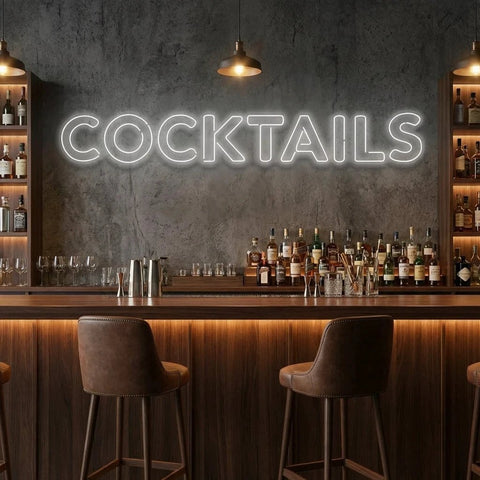 Cocktails Led Neon Sign Light