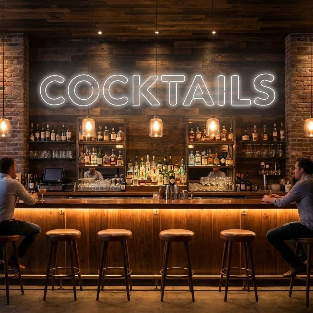 Cocktails Led Neon Sign Light