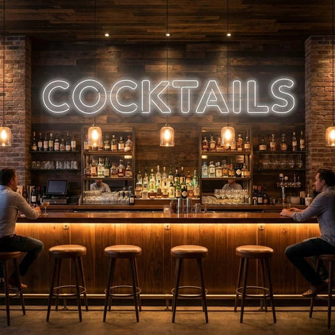 Cocktails Led Neon Sign Light