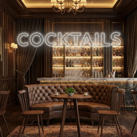 Cocktails Led Neon Sign Light