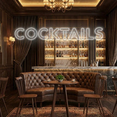 Cocktails Led Neon Sign Light