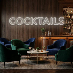 Cocktails Led Neon Sign Light