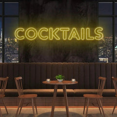Cocktails Led Neon Sign Light