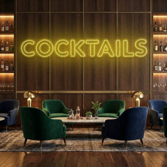 Cocktails Led Neon Sign Light