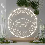 Congrats Class Of 2025 Neon Sign Prom Party Decor Sign