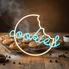 Cookies Neon Sign Wall Decor Art Led Sign