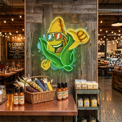 Cool Corn LED Neon Sign Light Pop Art