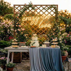Crazy In Love Led Neon Sign Light, Custom Wedding Neon Sign For Reception, neon light sign for wedding