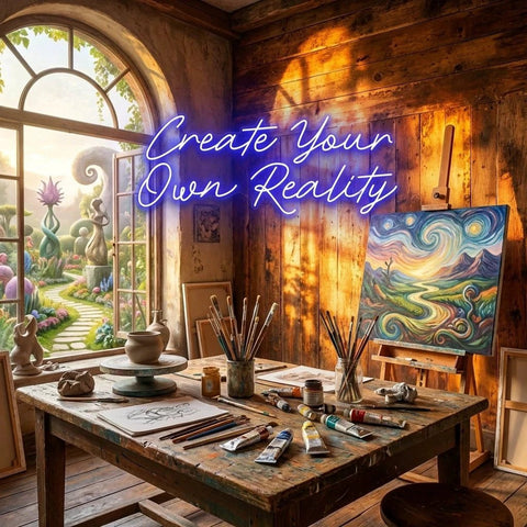 Create Your Own Reality Led Neon Sign Light