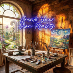 Create Your Own Reality Led Neon Sign Light