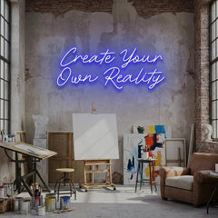 Create Your Own Reality Led Neon Sign Light