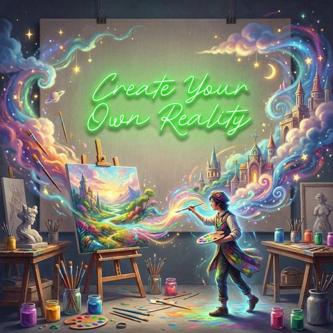 Create Your Own Reality Led Neon Sign Light