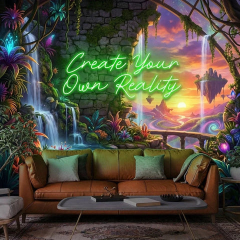 Create Your Own Reality Led Neon Sign Light