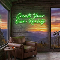 Create Your Own Reality Led Neon Sign Light