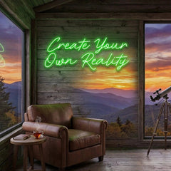 Create Your Own Reality Led Neon Sign Light