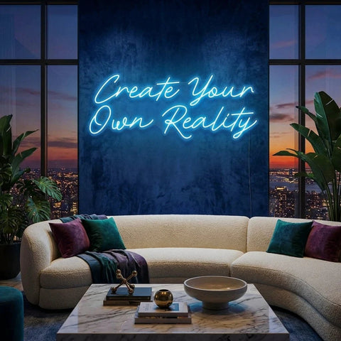 Create Your Own Reality Led Neon Sign Light