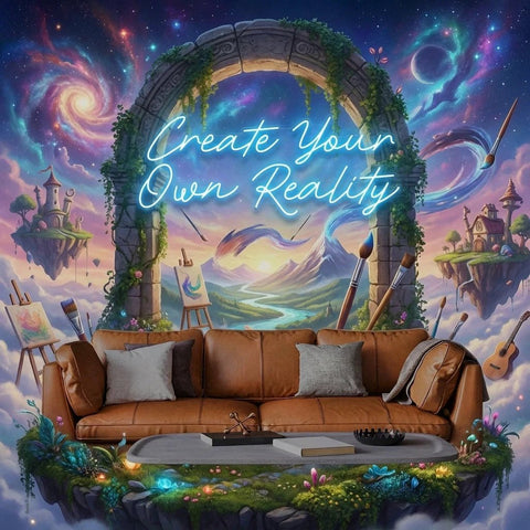 Create Your Own Reality Led Neon Sign Light