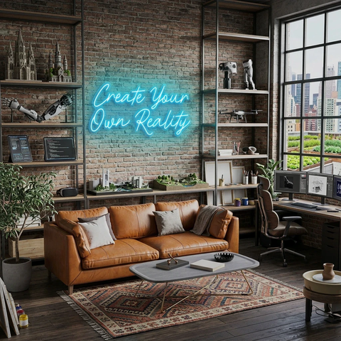 Create Your Own Reality Led Neon Sign Light