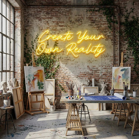 Create Your Own Reality Led Neon Sign Light