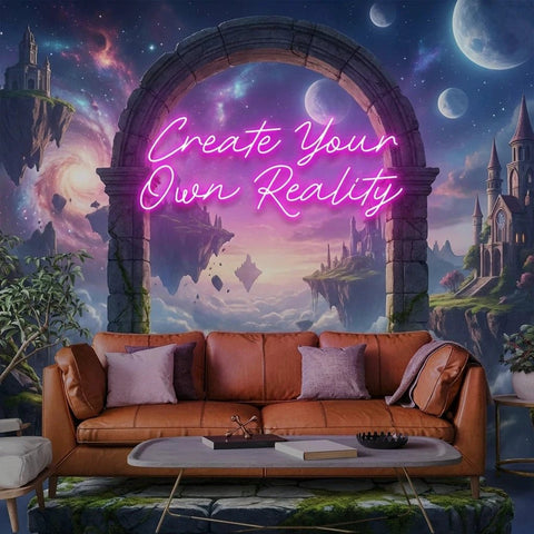 Create Your Own Reality Led Neon Sign Light
