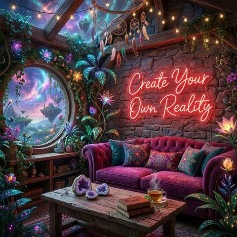 Create Your Own Reality Led Neon Sign Light