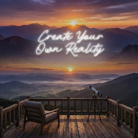 Create Your Own Reality Led Neon Sign Light
