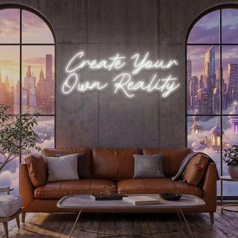 Create Your Own Reality Led Neon Sign Light