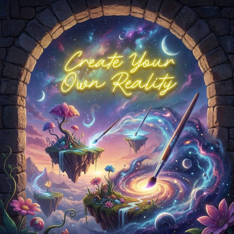 Create Your Own Reality Led Neon Sign Light