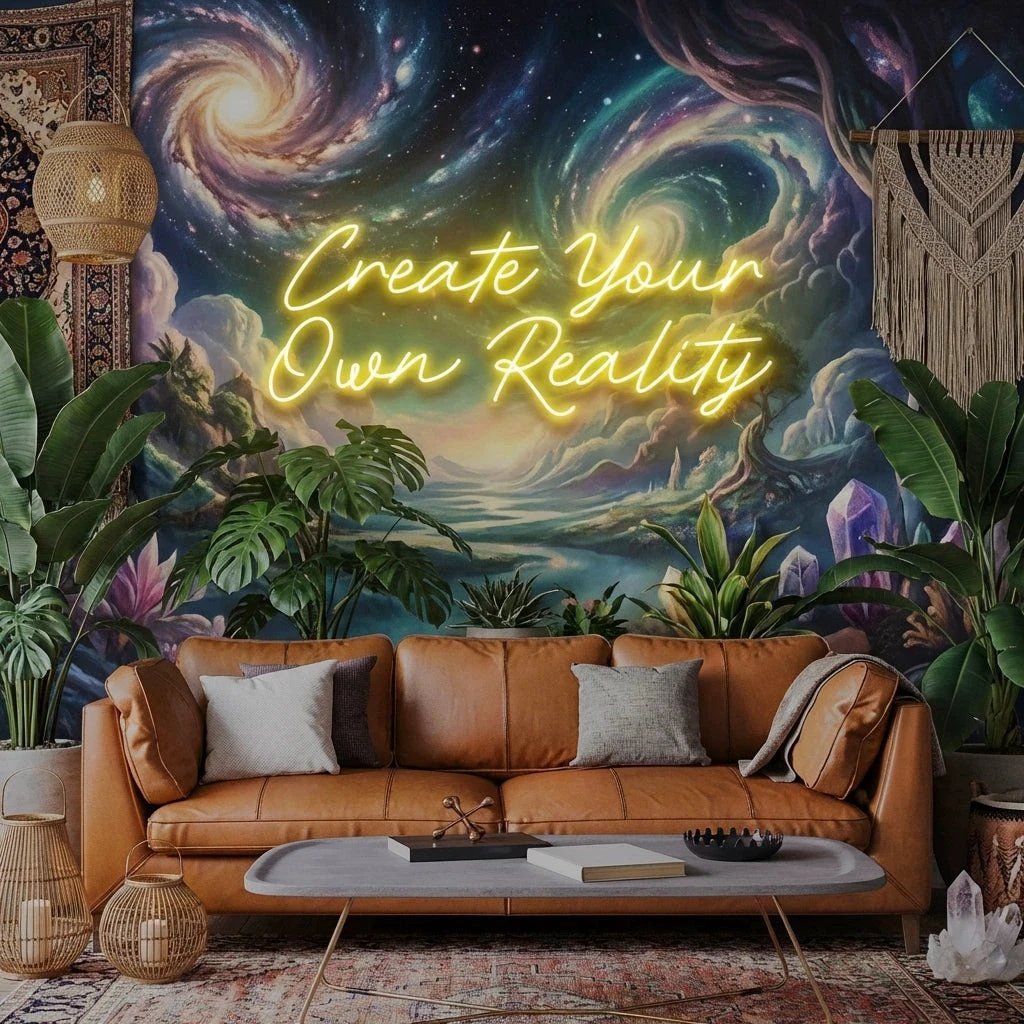 Create Your Own Reality Led Neon Sign Light