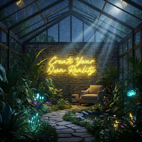 Create Your Own Reality Led Neon Sign Light