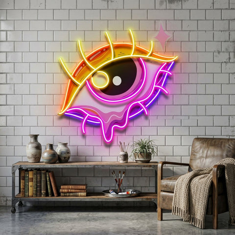 Crying With Pride LED Neon Sign Light Pop Art