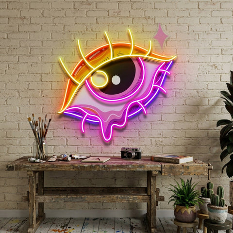 Crying With Pride LED Neon Sign Light Pop Art