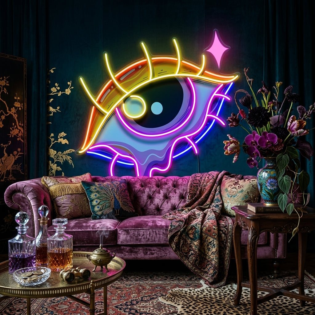 Crying With Pride LED Neon Sign Light Pop Art
