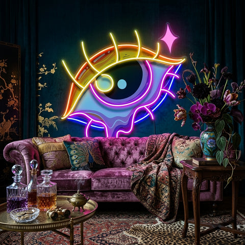 Crying With Pride LED Neon Sign Light Pop Art